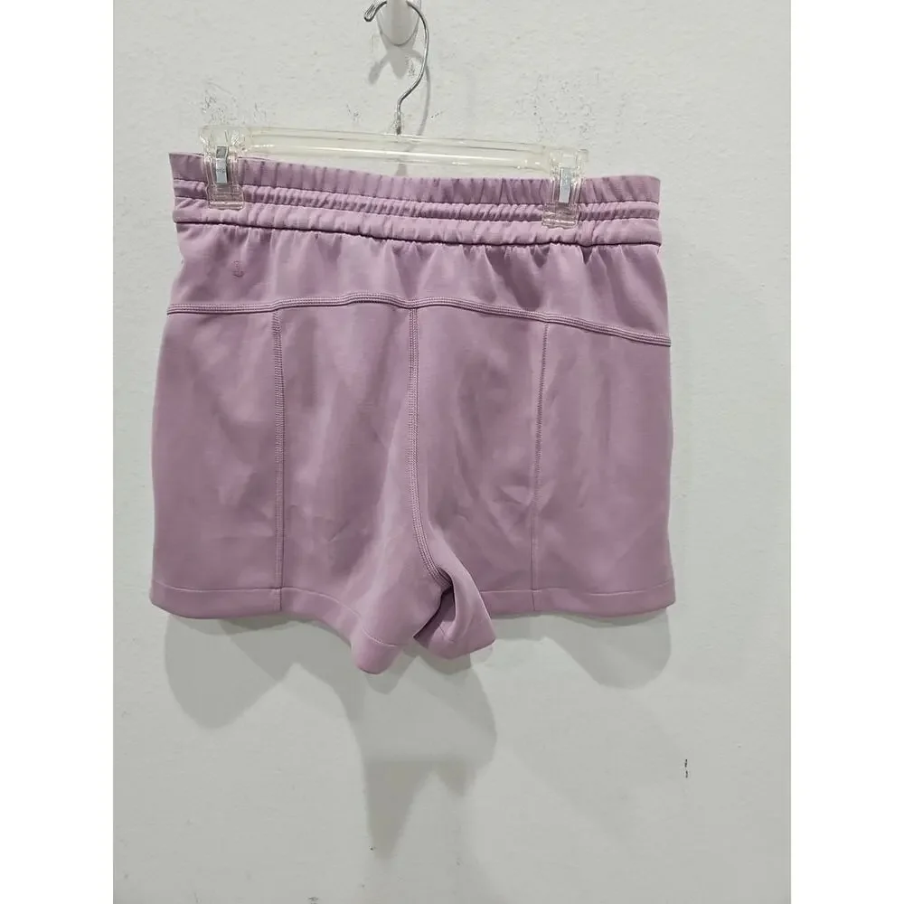 Lululemon Size 8 Nightfall Softstreme High Rise Shorts 4" Athleisure Performance - Picture 11 of 11